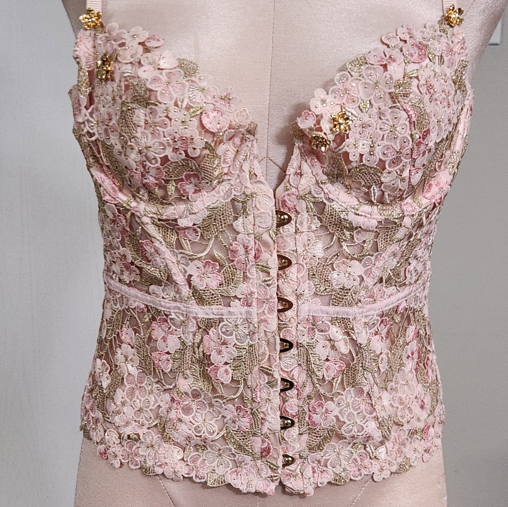 New!Victoria's Secret Atelier Enchanted Garden Corset - Picture 6 of 12